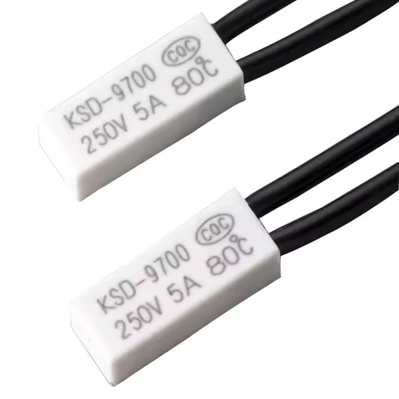 Interruptor de temperatura del termostato bimetal KSD9700 para lastre para lastre Interruptor de temperatura del termostato bimetal KSD9700 para lastre para lastre
